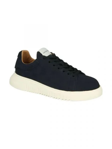 Emporio Armani De piele teniși negru
