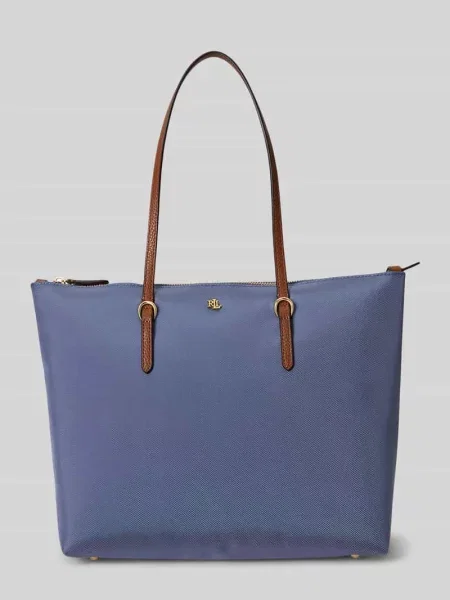Lauren Ralph Lauren Torebka shopper niebieska