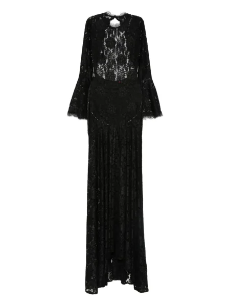 Rochie Miau By Clara Rotescu din dantelă de costum negru