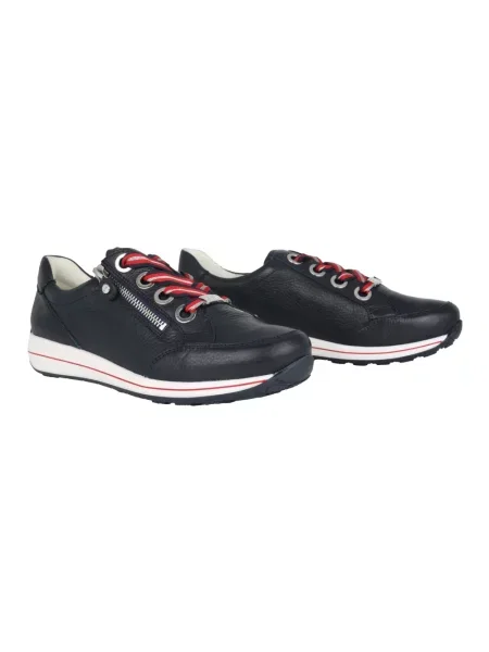 Sneakersy Ara zamszowe niebieskie