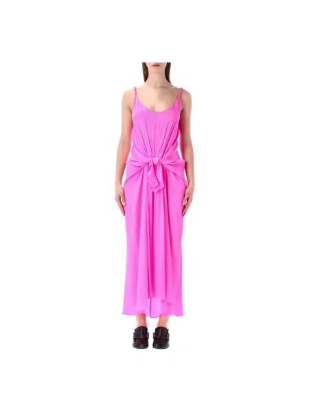 Sukienka maxi Jw Anderson różowa
