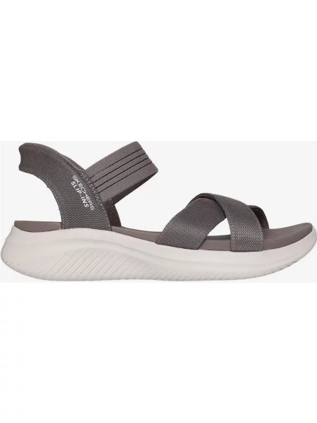 Sandały Skechers Slip-Ins Ultra Flex Never Better brązowe