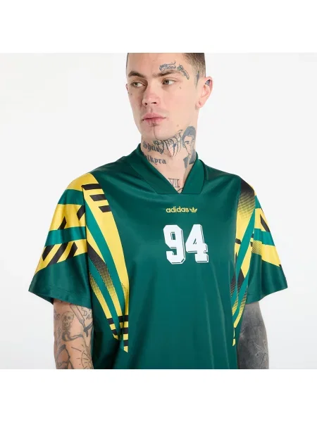 Тениска Adidas Originals от джърси зелено