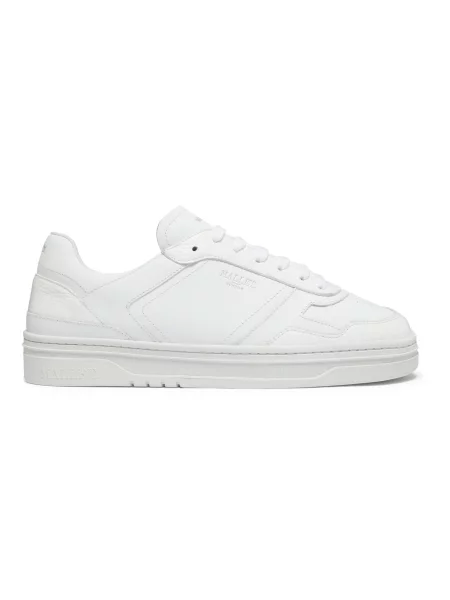 Sneakersy Mallet London skórzane białe