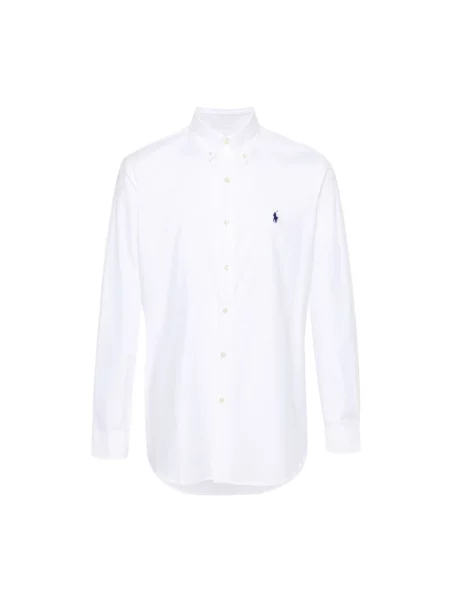 Lniana koszula Ralph Lauren biała