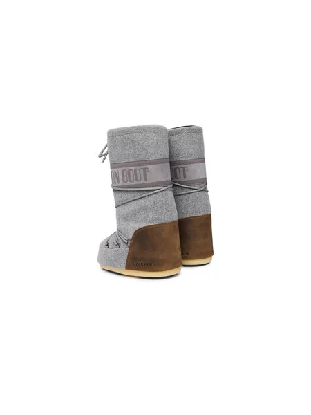 Snehule Moon Boot sivá