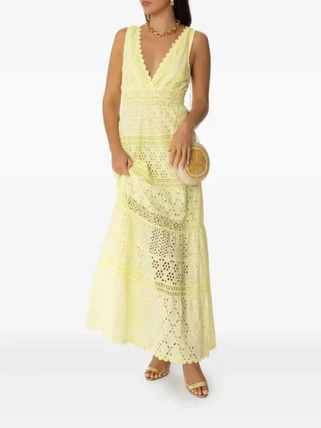 Rochie Temptation Positano de costum galben