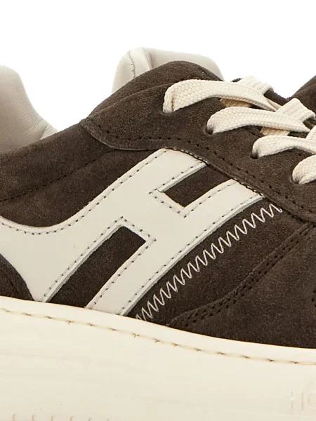 Sneakerși Hogan maro