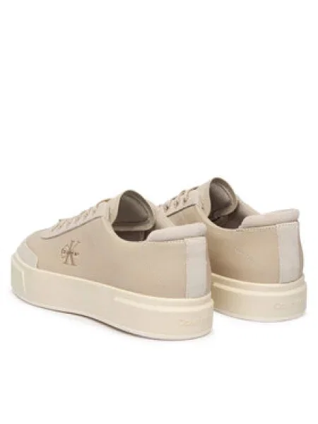 Tenisice Calvin Klein Basket Cups Lup Wt Lth Su bež