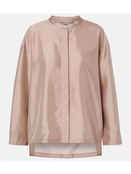 Cămașă 's Max Mara din satin roz