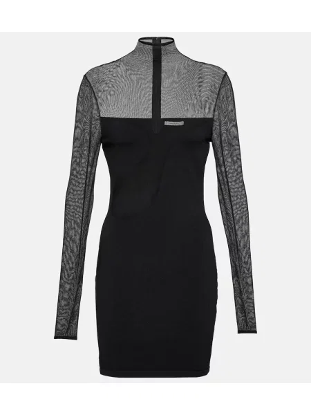 Rochie Nensi Dojaka din jerseu negru