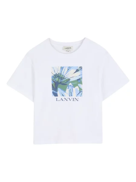 Koszulka dziecięca Lanvin Enfant biała