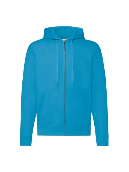 Klasične hoodie Fruit Of The Loom modra