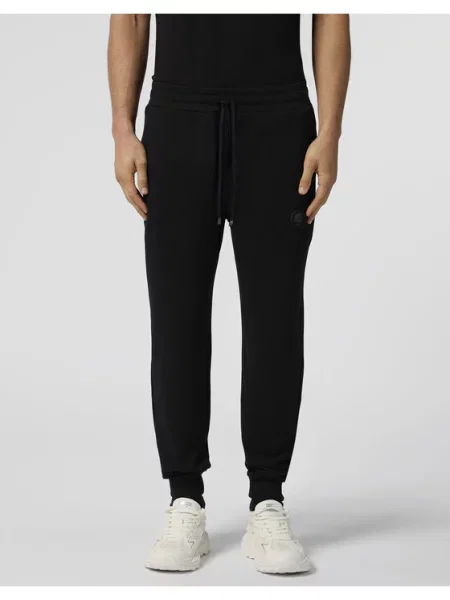 Plein Sport Jogging hlače Jogger Fit črna