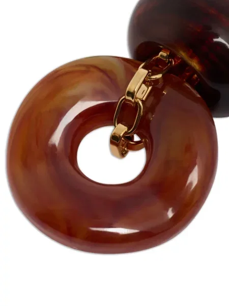 Cercei Dsquared2 cu mărgele auriu