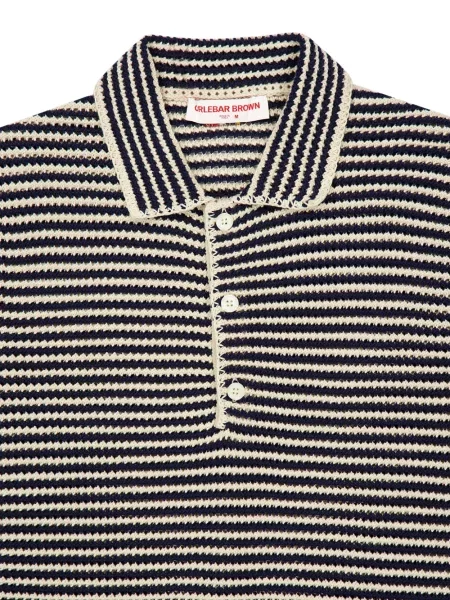 Tricou polo Orlebar Brown albastru