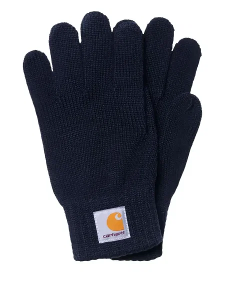 Mănuși Carhartt Wip cu autograf albastru
