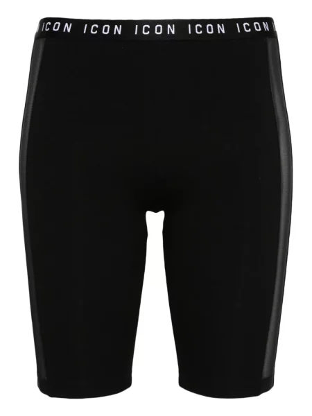 Pantaloni scurți de sport Dsquared2 negru