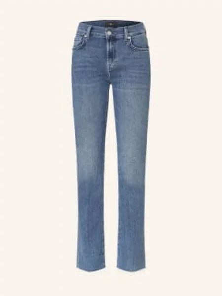 7 For All Mankind Dżinsy Bootcut Bootcut Tailorless blau niebieskie