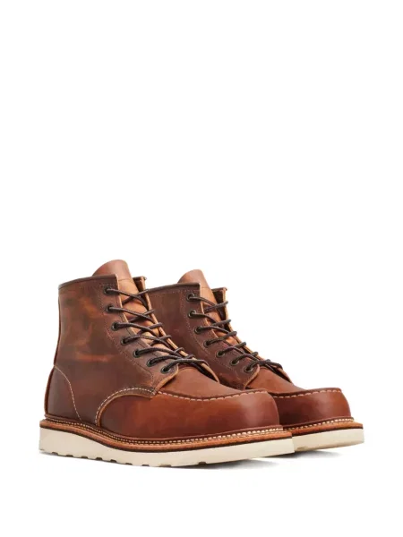 Μποτάκια Red Wing Shoes με κορδόνια με δαντέλα κλασικό κόκκινο