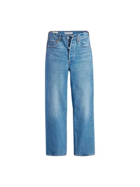 Jeansy straight leg Levi's niebieskie