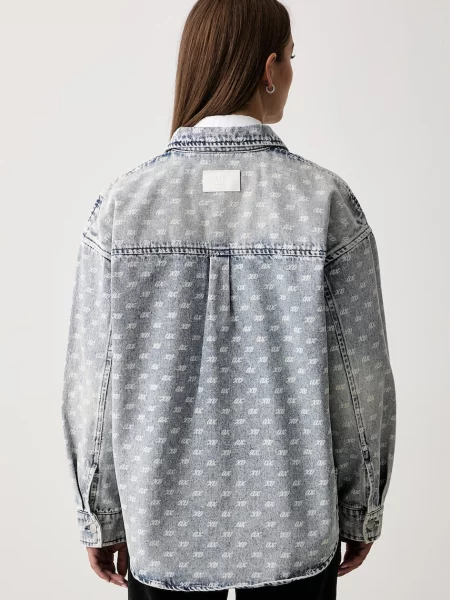Джинсовая рубашка Armani Exchange
