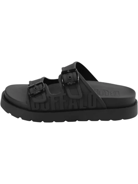 BUFFALO Saboți negru