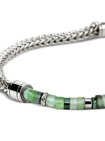 Гривна John Hardy зелено