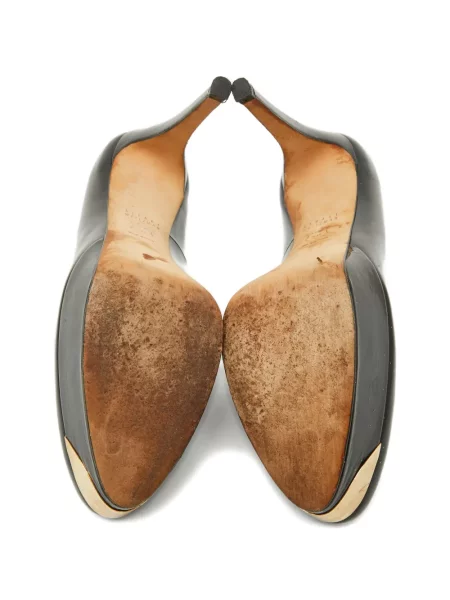 Pantofi cu toc Stuart Weitzman cu platformă negru