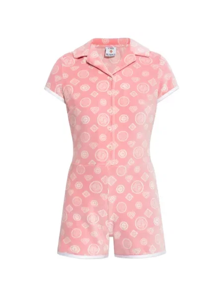 Gulerat salopetă Casablanca roz