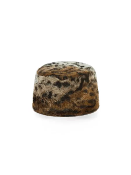 Căciulă Apparis cu imagine cu model leopard maro