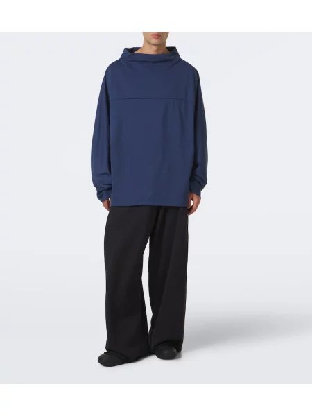 Pantaloni Kiko Kostadinov din jerseu negru