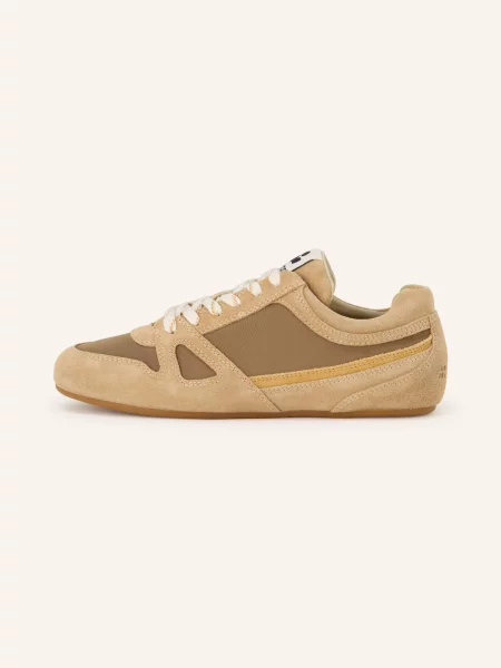 Isabel Marant Trampki Senny Low gruen beżowe