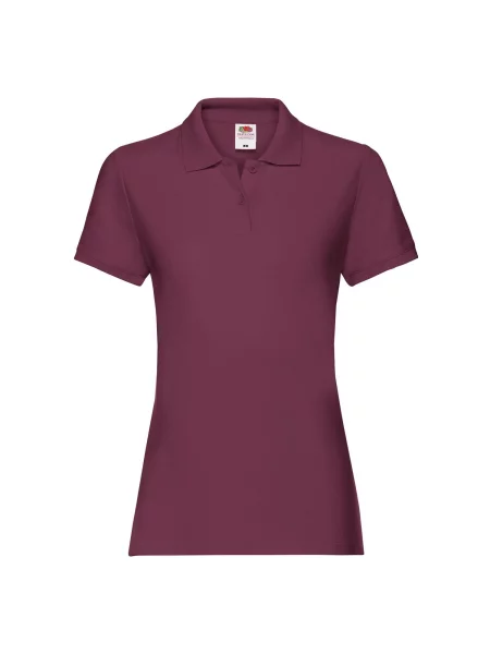 Koszulka Polo Premium Plain czerwona