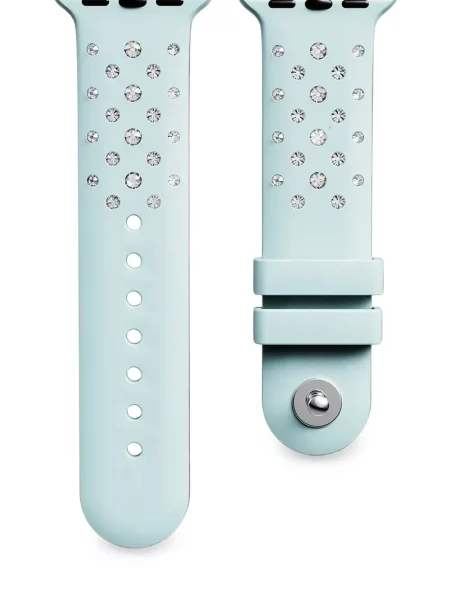 Ceas Swarovski cu bretele albastru