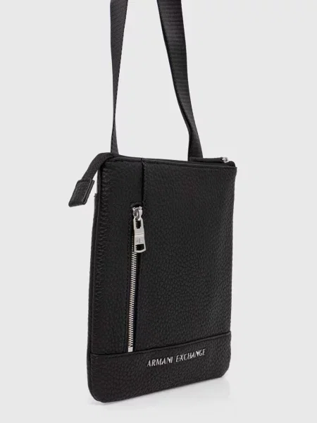 Torbica za okoli pasu Armani Exchange črna