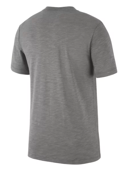 Krótka koszulka Nike polarowa do biegania biała