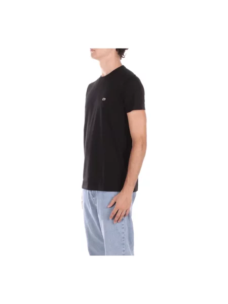 T-shirt LACOSTE Base T-shirt Black M czarna