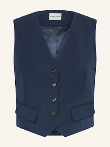 Claudie Pierlot Kamizelka Typu Blezer blau granatowa