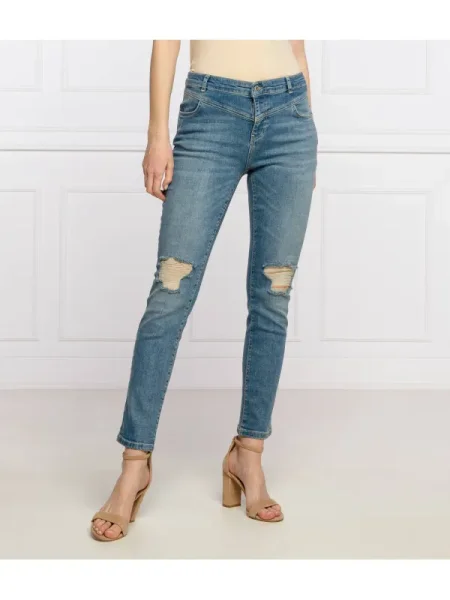 Twinset Actitude Blugi | Skinny fit | denim albastru