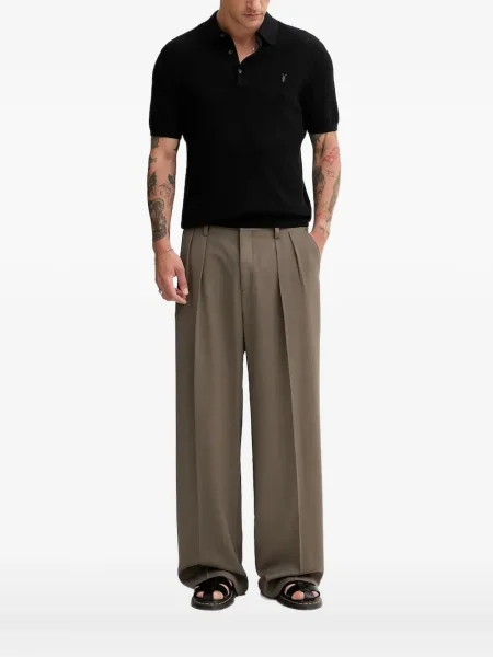 Polo Allsaints tricotate negru