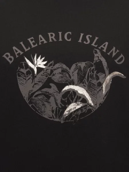 VIVANCE Tricou gri metalic / negru alb