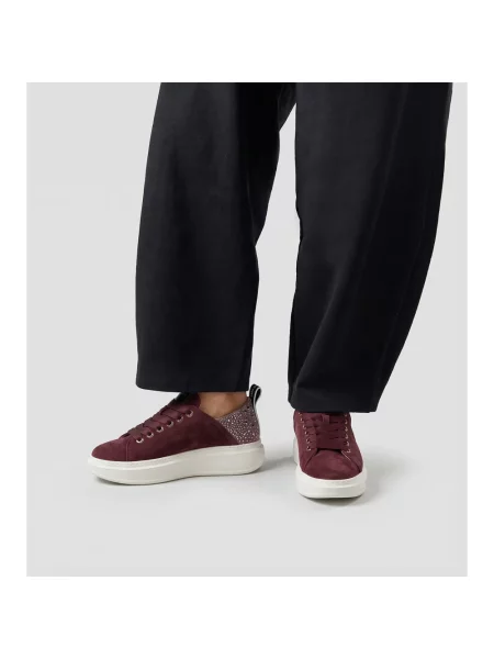 Sneakersy Alexander Smith skórzane czerwone