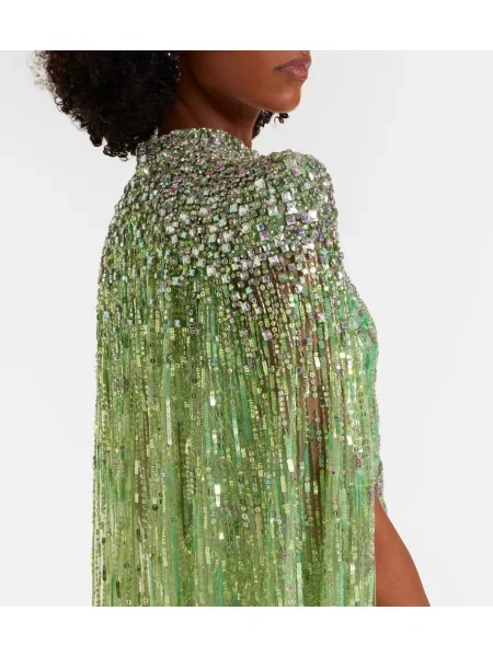 Rochie Jenny Packham verde