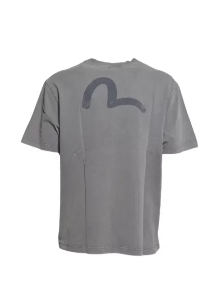 Tricou Evisu cu imagine gri
