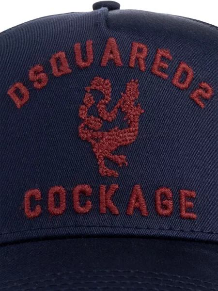 Șapcă Dsquared2 albastru