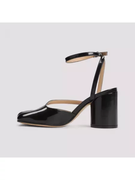 Czółenka Maison Margiela skórzana biznesowa czarna