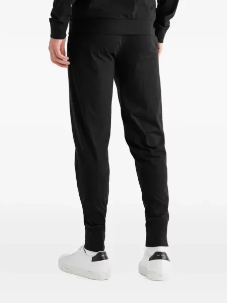Pantaloni Paul Smith cu dungi cu cordon negru