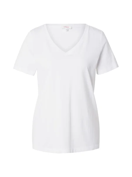 S.Oliver Tricou alb