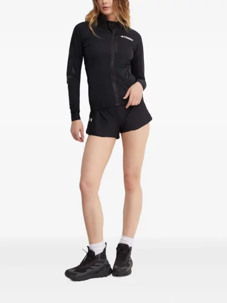Sneakerși Adidas Terrex cu dungi plasă cu imagine negru